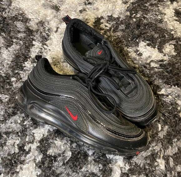 Nike Other - Nike Air Max 97 Black University Red Bred DV3486-001 Sneakers